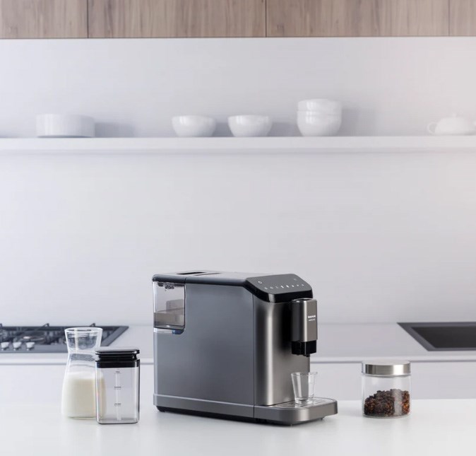Aparat za kavu TAURUS Accento Latte (20 bara, bijela boja)-2