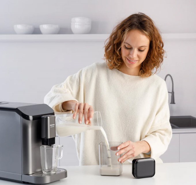 Aparat za kavu TAURUS Accento Latte (20 bara, bijela boja)-9