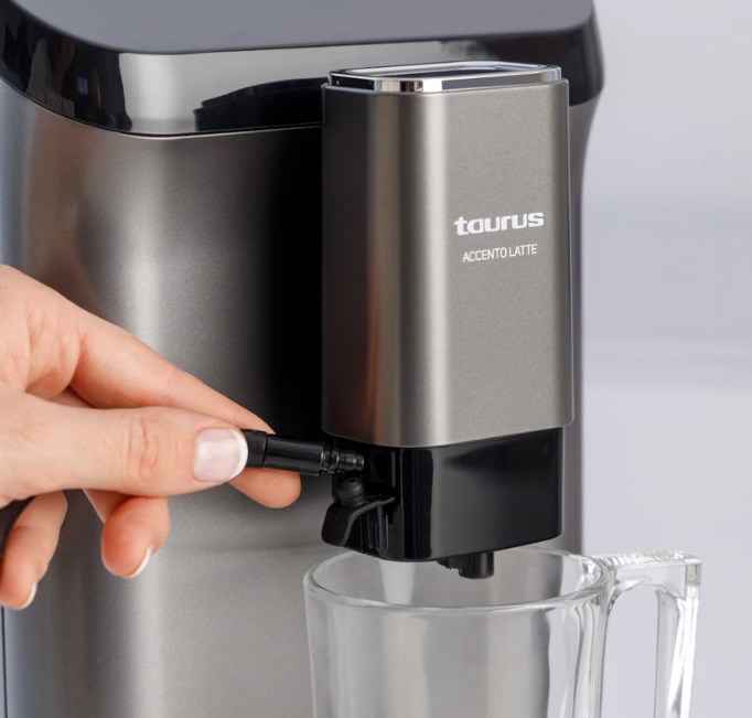 Aparat za kavu TAURUS Accento Latte (20 bara, bijela boja)-8