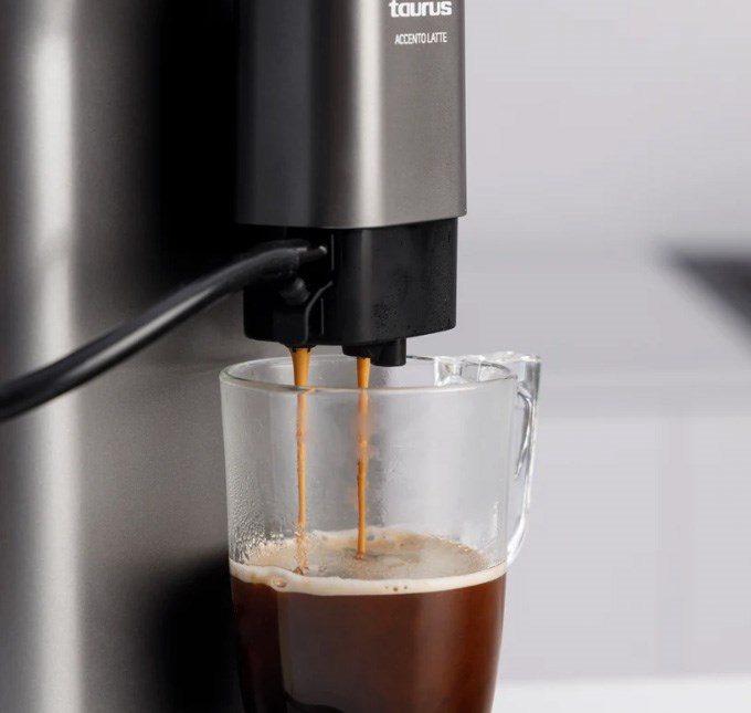 Aparat za kavu TAURUS Accento Latte (20 bara, bijela boja)-5