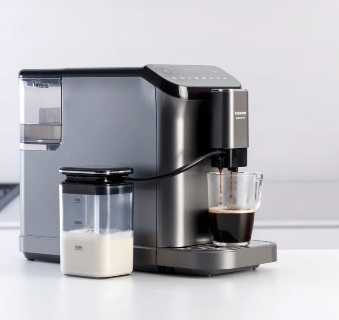 Aparat za kavu TAURUS Accento Latte (20 bara, bijela boja)-6