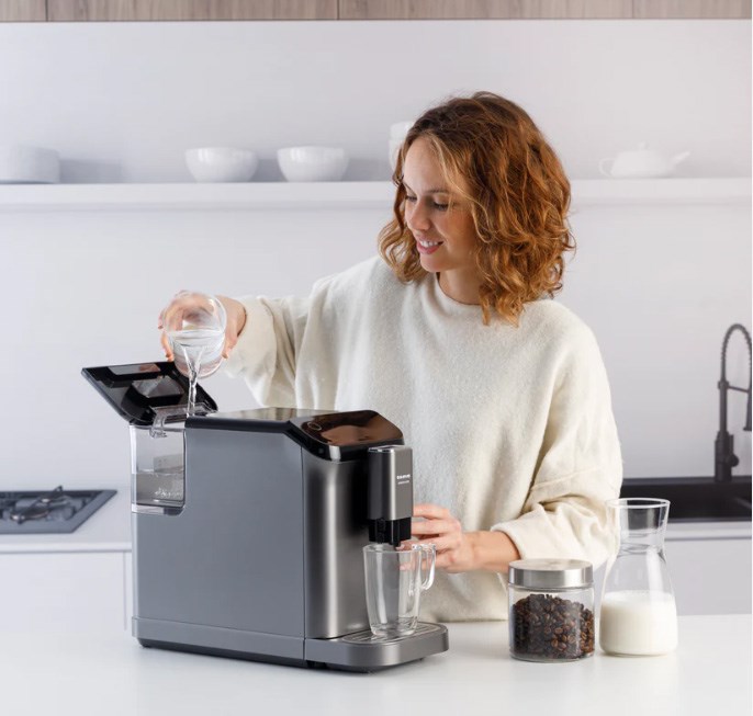 Aparat za kavu TAURUS Accento Latte (20 bara, bijela boja)-10