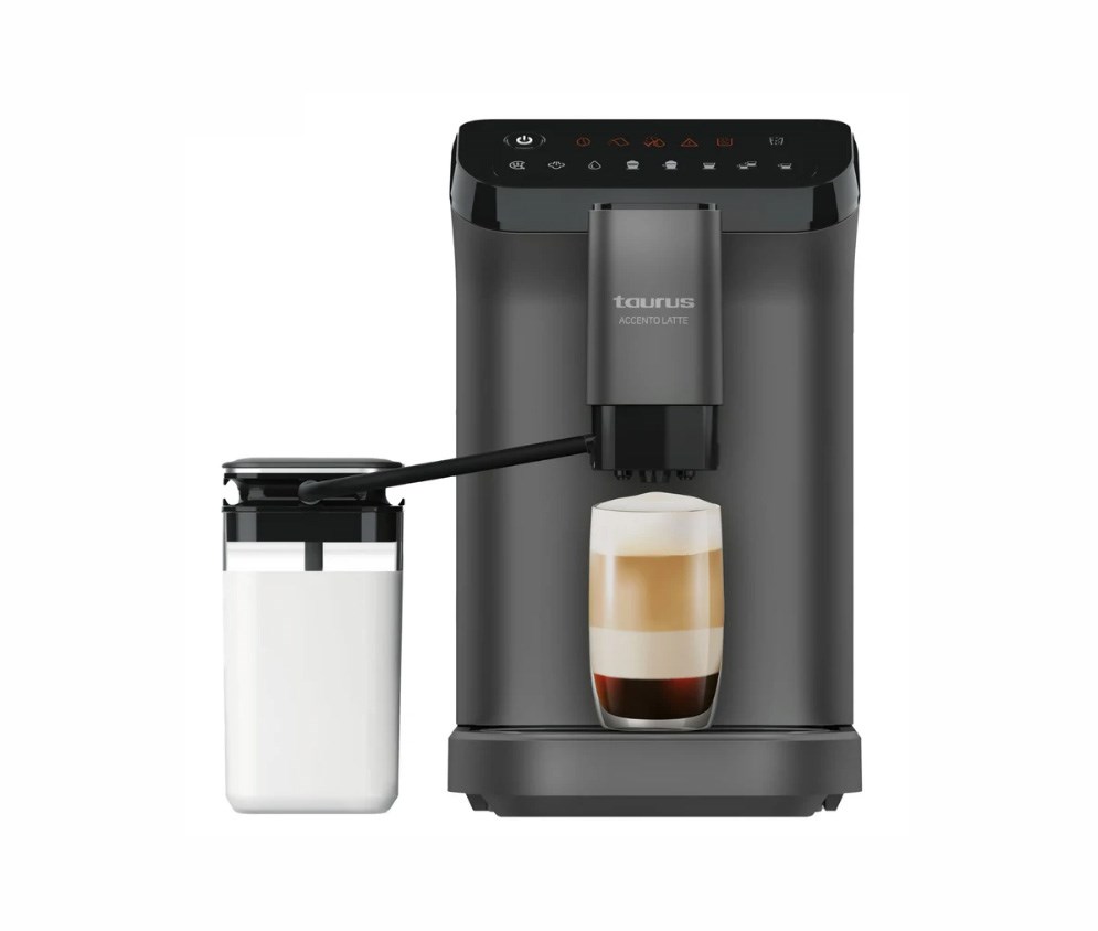 Aparat za kavu TAURUS Accento Latte (20 bara, bijela boja)