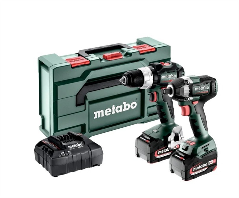 Set akumulatorskih alata METABO Combo 2.6.5 18V (BS 18 L BL + W 18 L BL 9-125 Quick)-0