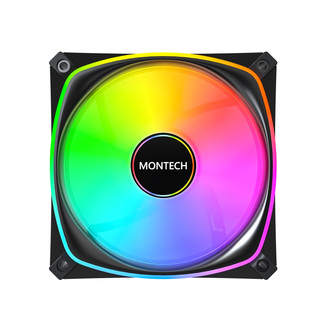 Ventilatori za kućište MONTECH AX120 PWM ARGB 120mm (3 komada)-2