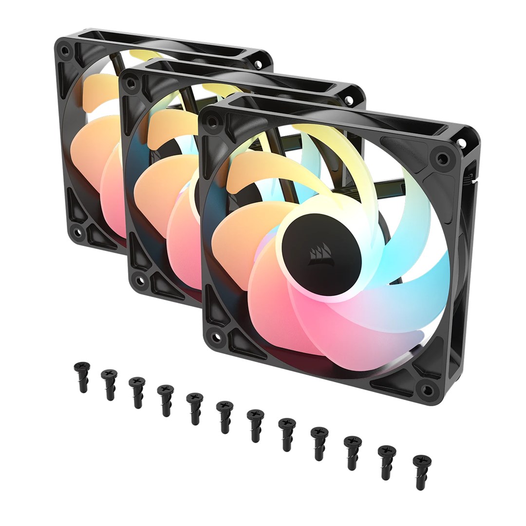 Ventilatori za kućište CORSAIR RS120 ARGB 120mm PWM (3 komada)-2