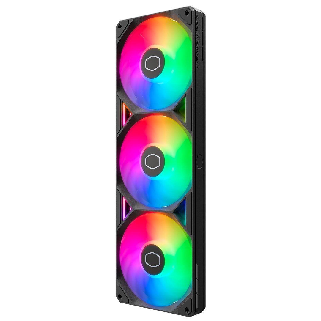 Set ventilatora COOLER MASTER SickleFlow Edge 120 ARGB (3x120mm), crna boja-3
