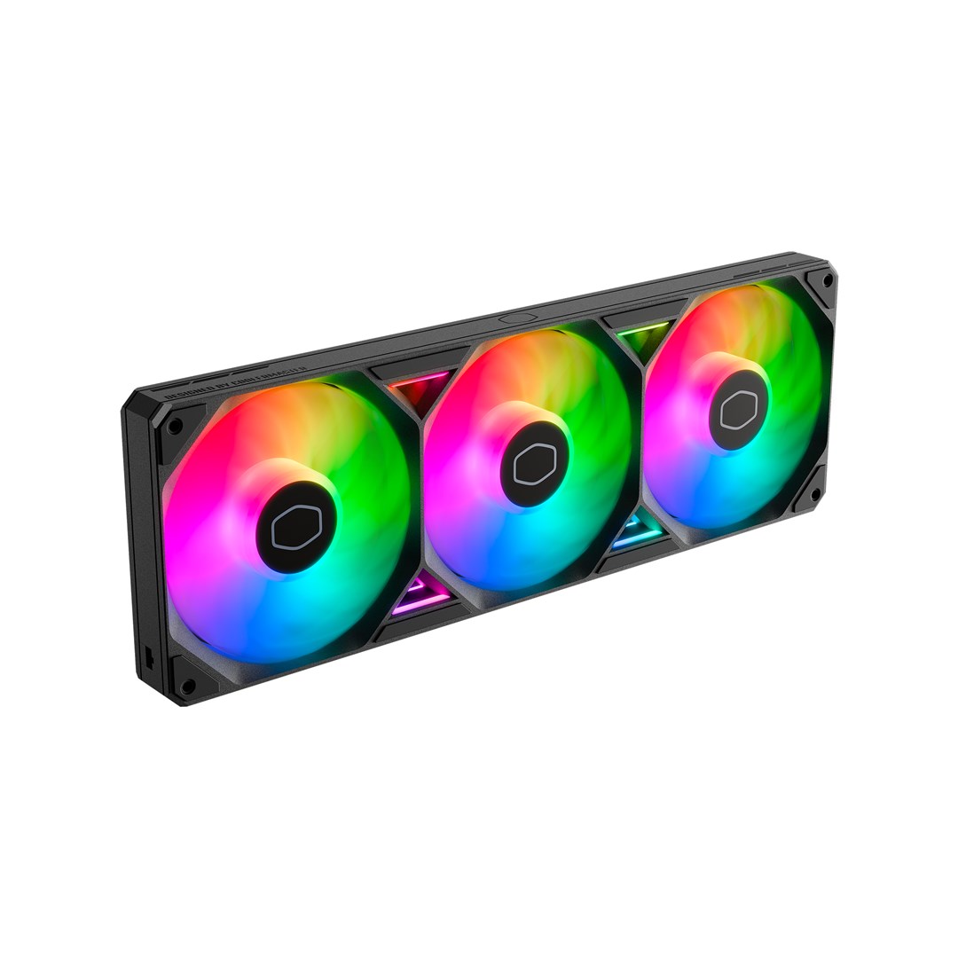 Set ventilatora COOLER MASTER SickleFlow Edge 120 ARGB (3x120mm), crna boja-0