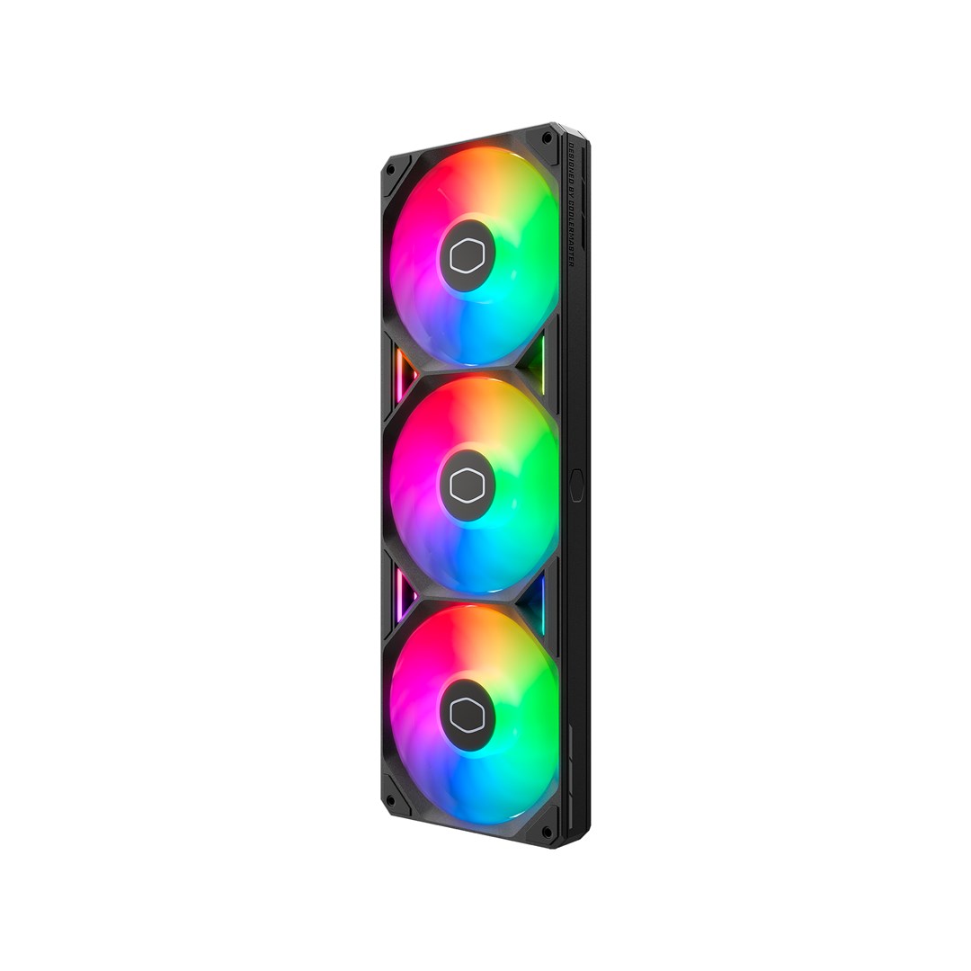 Set ventilatora COOLER MASTER SickleFlow Edge 120 ARGB (3x120mm), crna boja-2