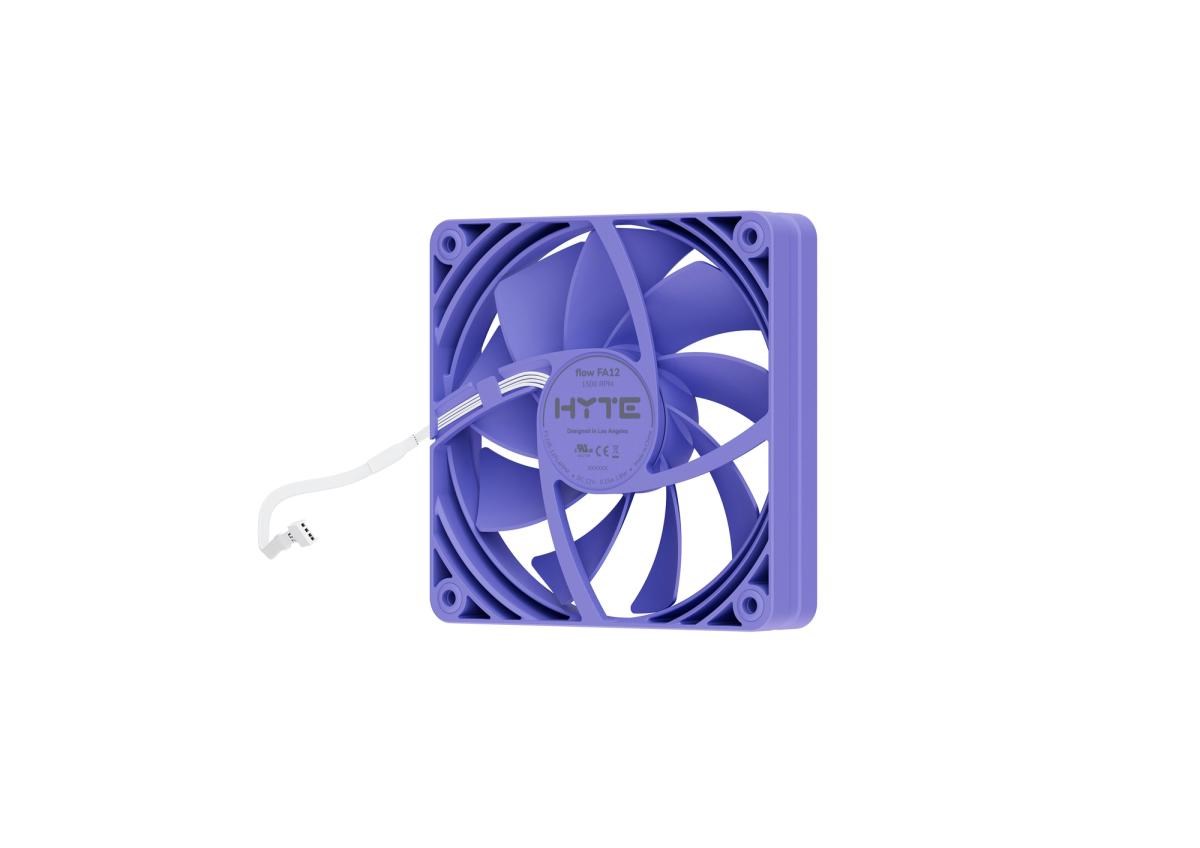 Ventilator za kućište HYTE Flow FA12 120mm ljubičasta boja (4 kom)-1