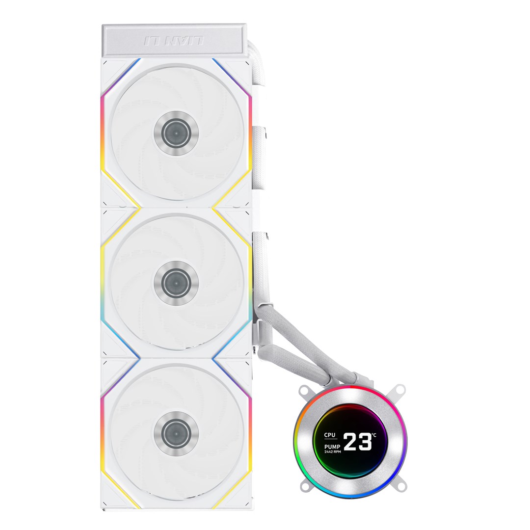 AIO vodeno hlađenje LIAN LI Galahad II LCD 360 SL-INF, bijela boja-1