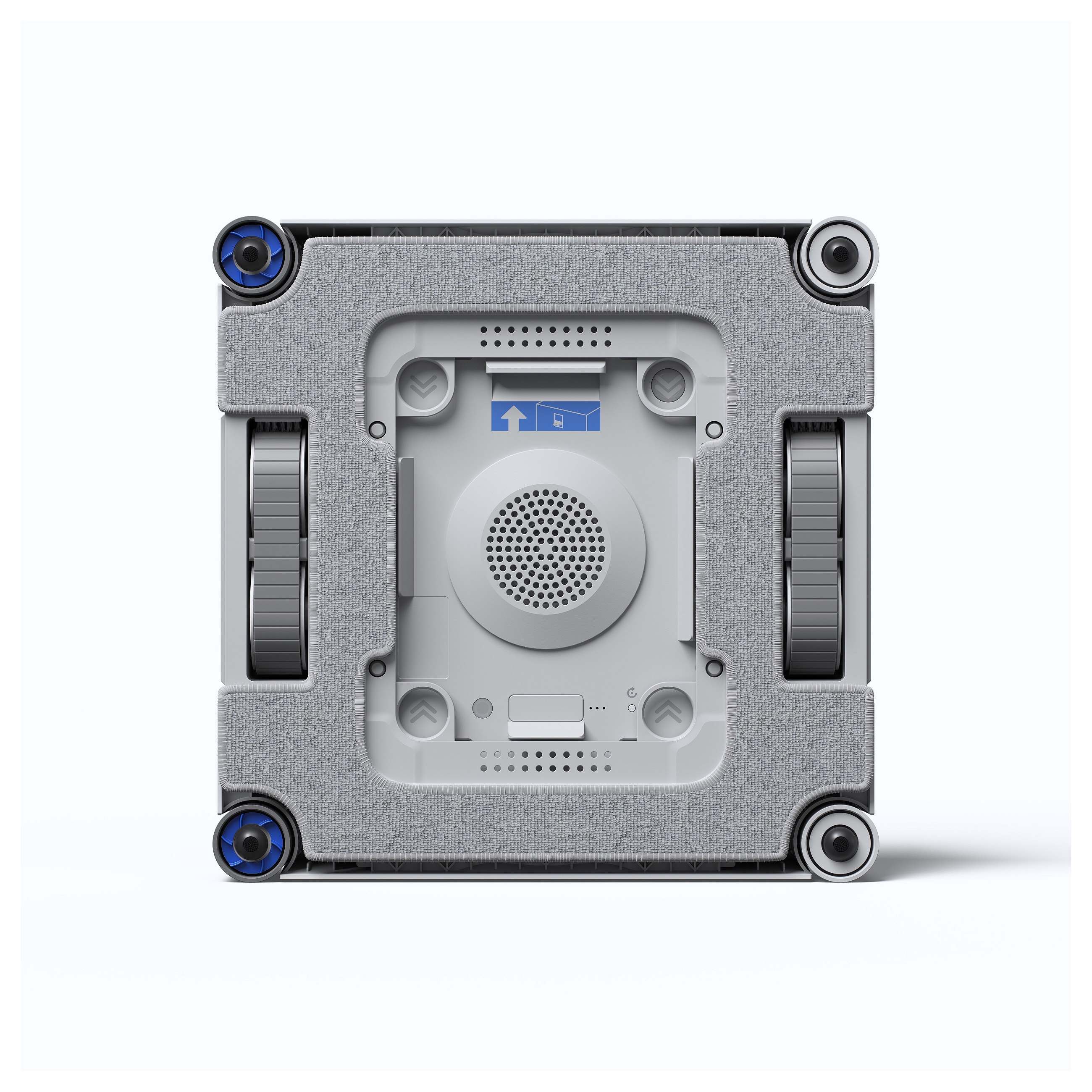 Robotski čistač prozora ECOVACS WINBOT W3 OMNI (WIN-SLAM 5.0, 8000 Pa, OMNI stanica, bijela boja)-12