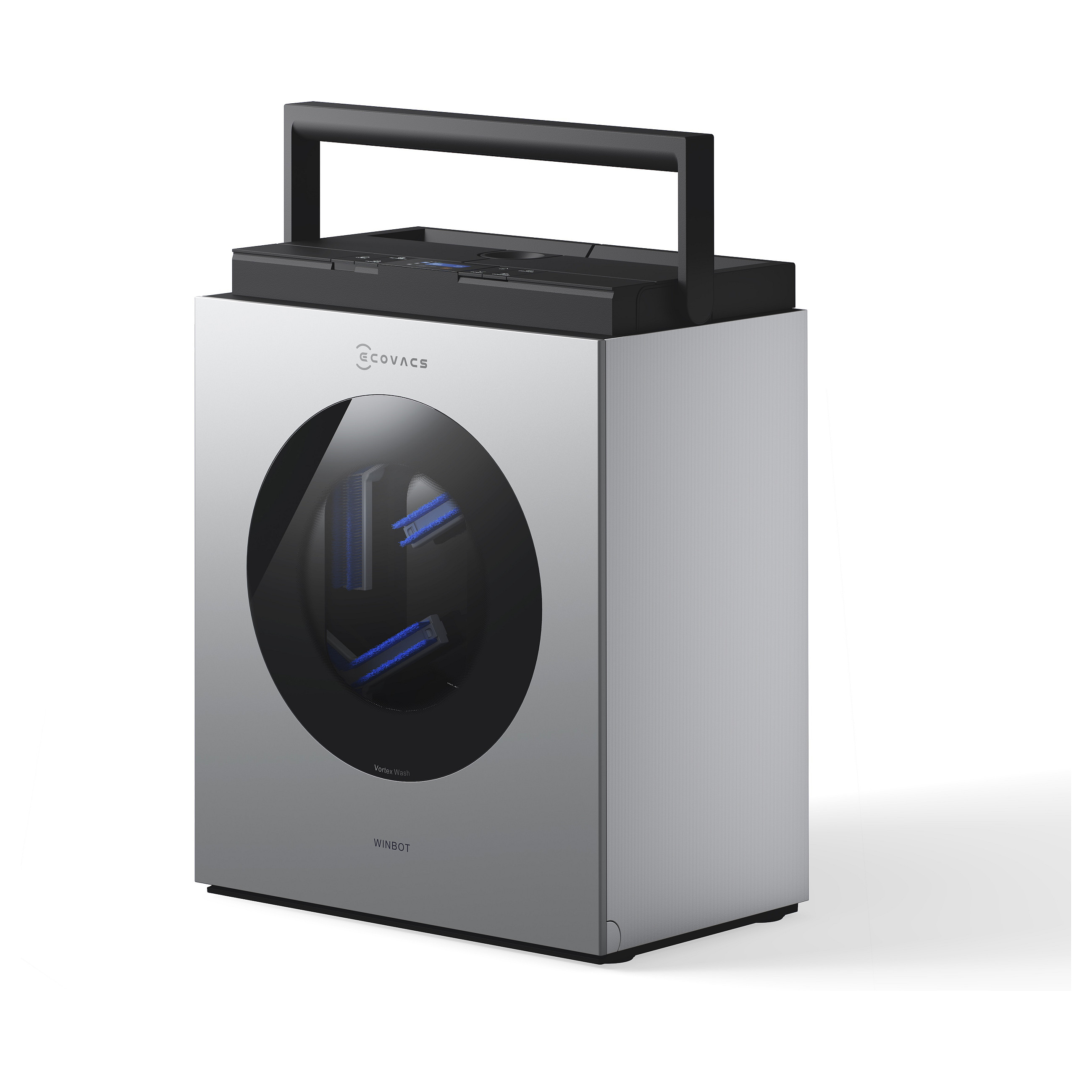 Robotski čistač prozora ECOVACS WINBOT W3 OMNI (WIN-SLAM 5.0, 8000 Pa, OMNI stanica, bijela boja)-18