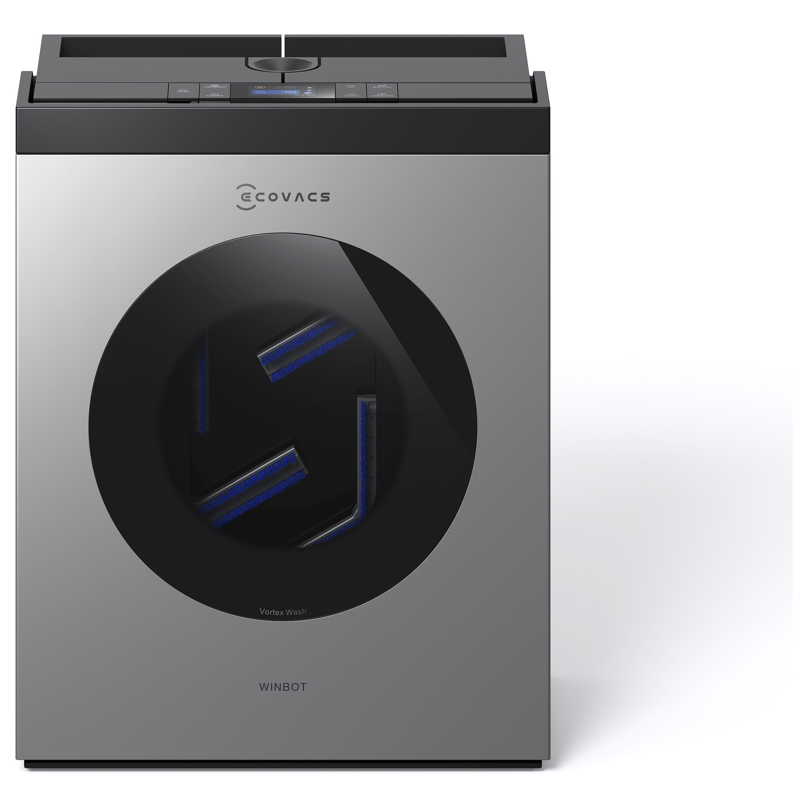 Robotski čistač prozora ECOVACS WINBOT W3 OMNI (WIN-SLAM 5.0, 8000 Pa, OMNI stanica, bijela boja)-19