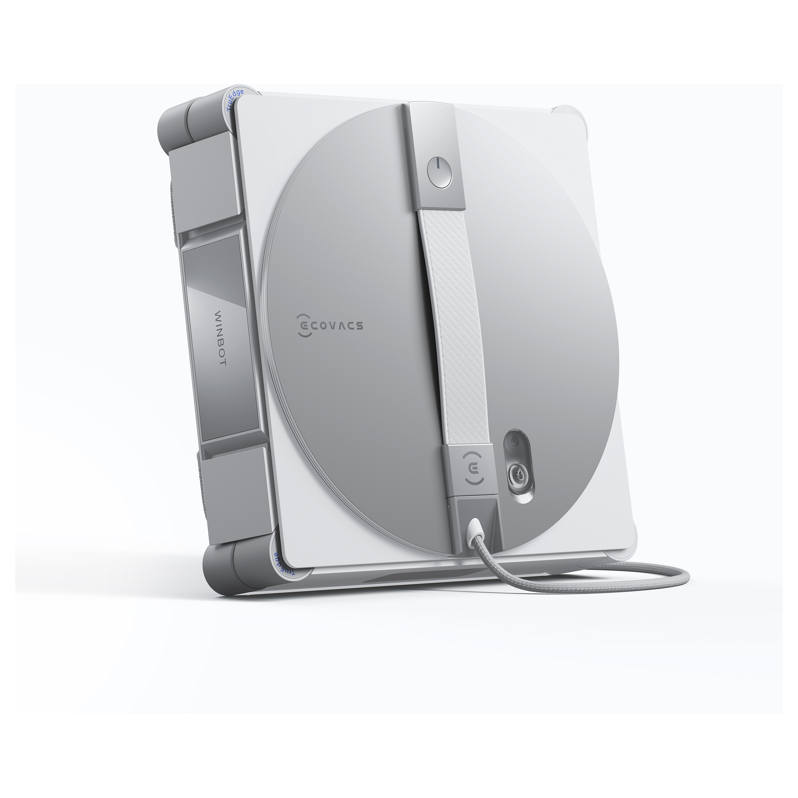 Robotski čistač prozora ECOVACS WINBOT W3 OMNI (WIN-SLAM 5.0, 8000 Pa, OMNI stanica, bijela boja)-7