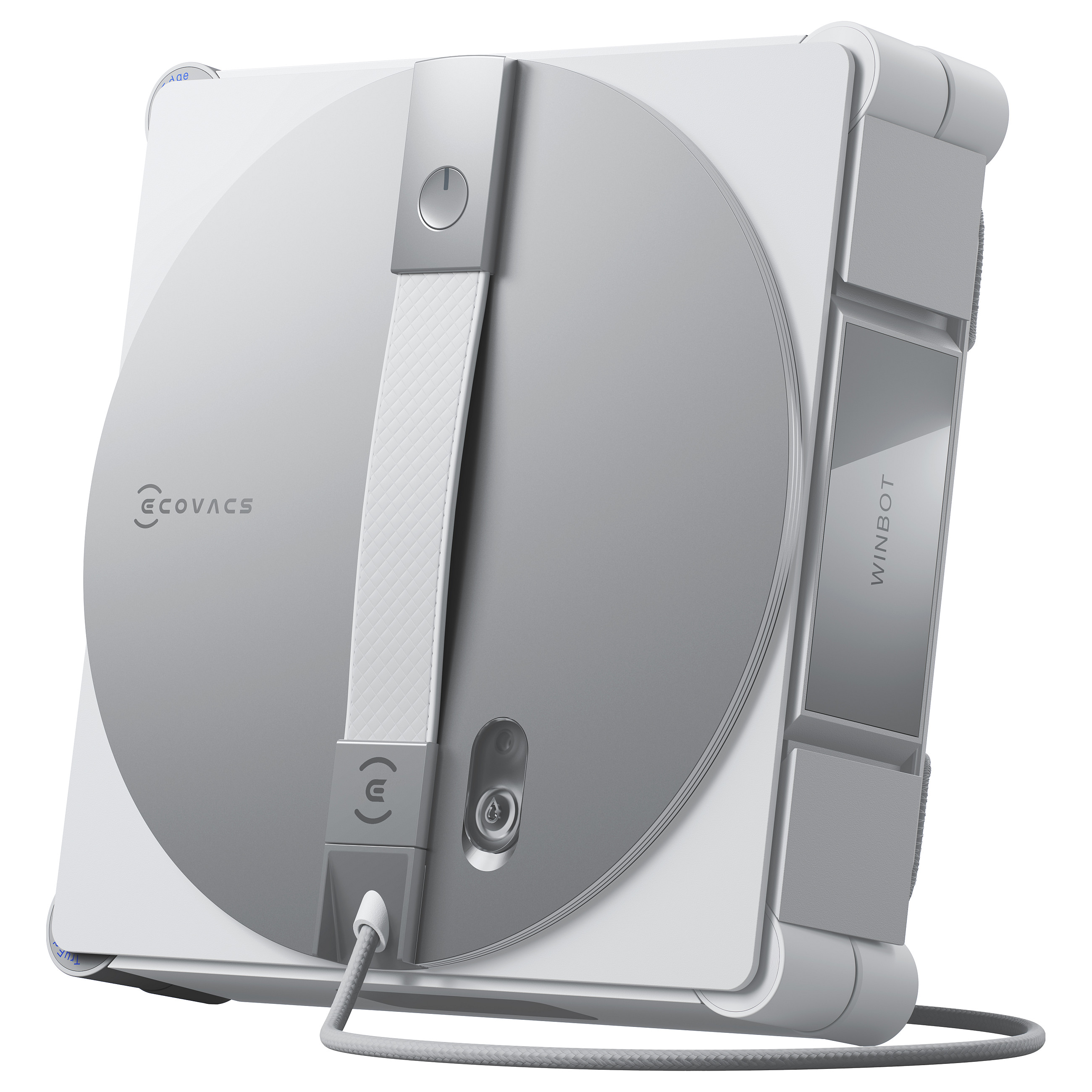 Robotski čistač prozora ECOVACS WINBOT W3 OMNI (WIN-SLAM 5.0, 8000 Pa, OMNI stanica, bijela boja)-8