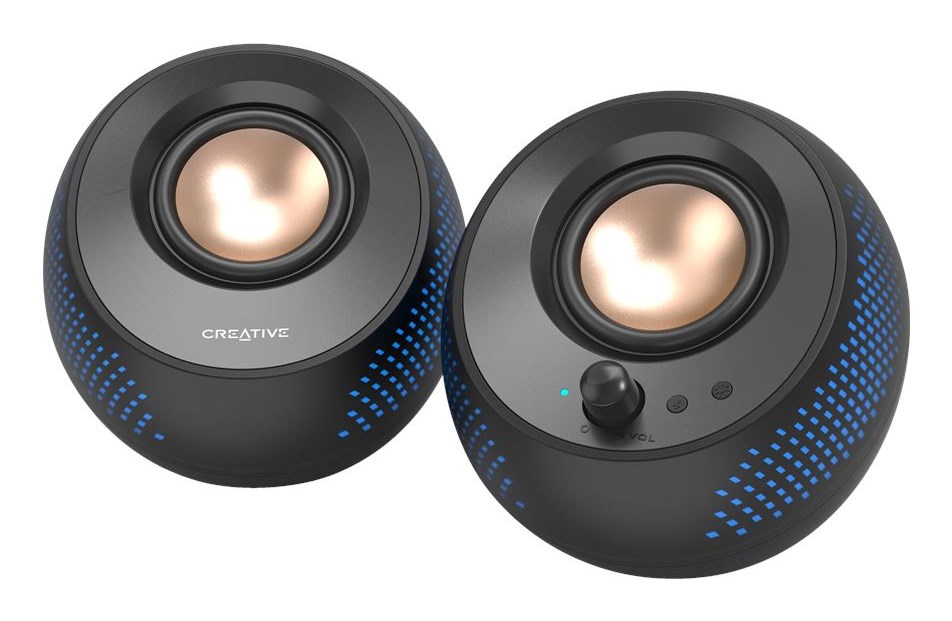Zvučnici CREATIVE Pebble X 2.0 USB-C Bluetooth RGB crna boja-2