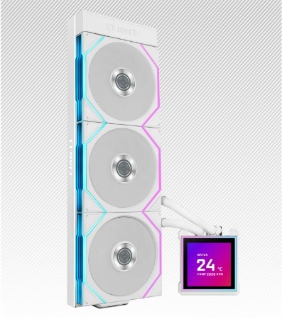 Lian Li HydroShift II LCD-S 360 TL Processor Liquid cooling kit 12 cm 1 pc(s)-0