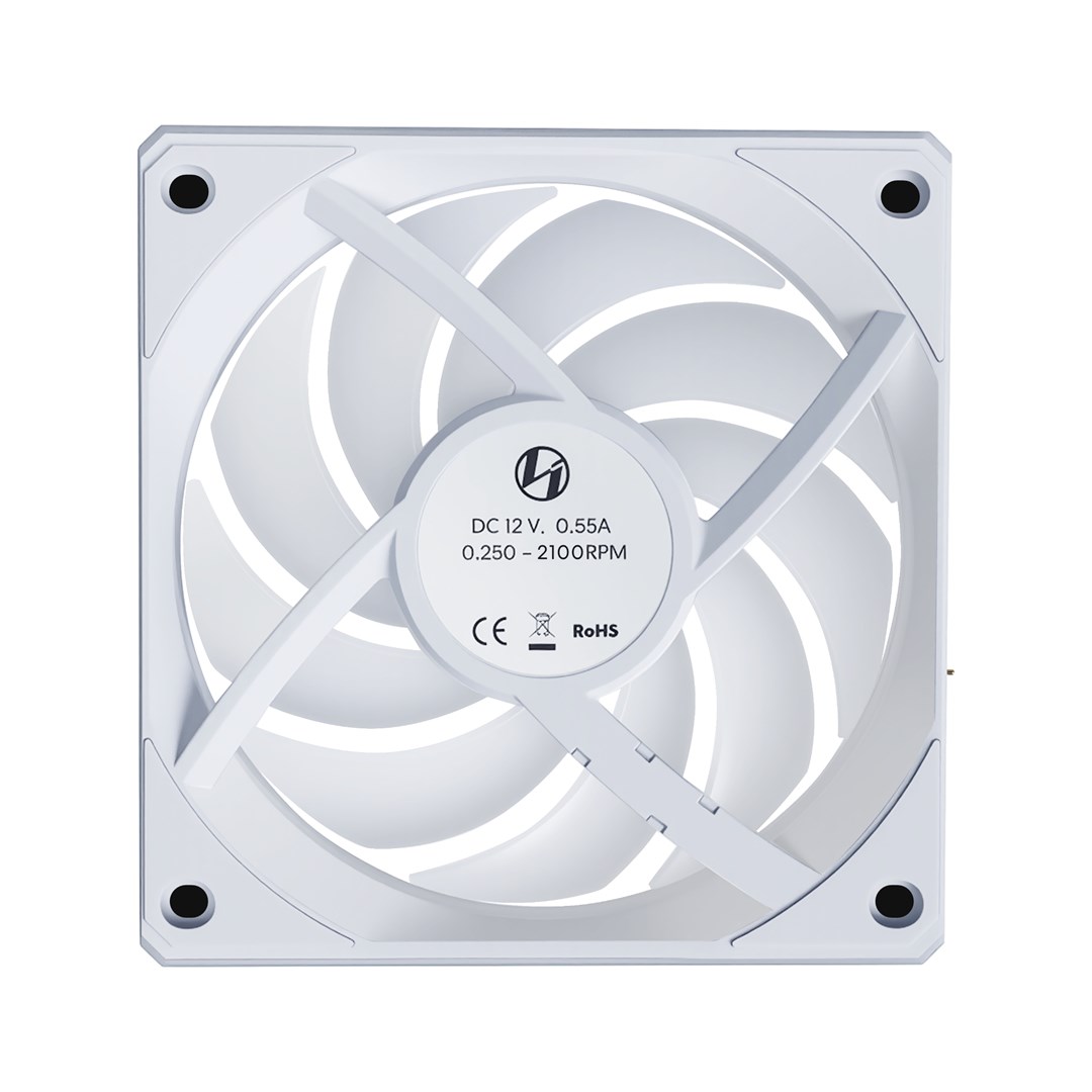 Ventilator za kućište LIAN LI UNI FAN SL-INF 120 ARGB, 120mm, bijela boja-2
