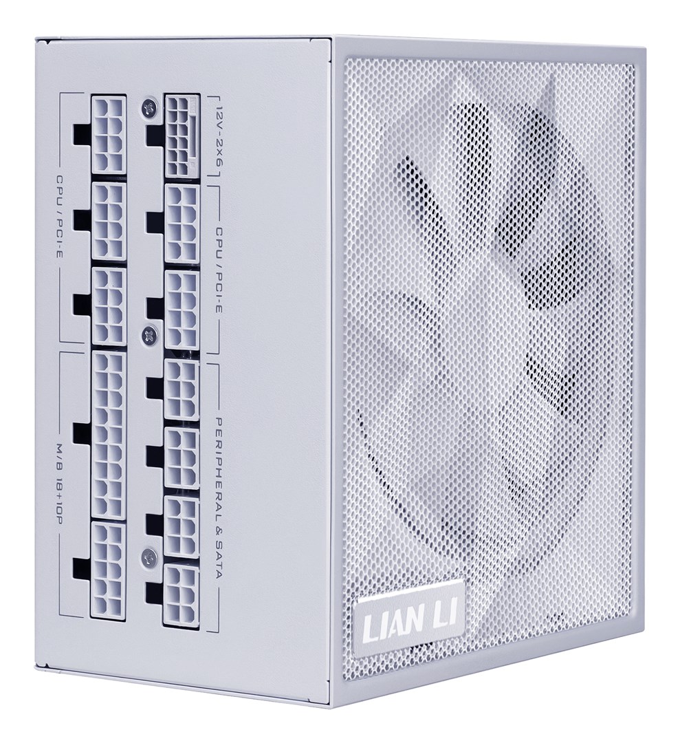 Napajanje LIAN LI SP850, 850W, SFX, 80+ Gold, modularno, bijela boja-6