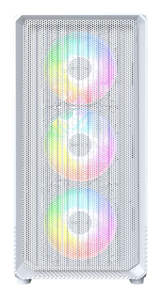 Kućište za računalo MONTECH X5M Micro Tower ARGB bijela boja-5