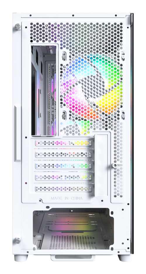 Kućište za računalo MONTECH X5M Micro Tower ARGB bijela boja-3
