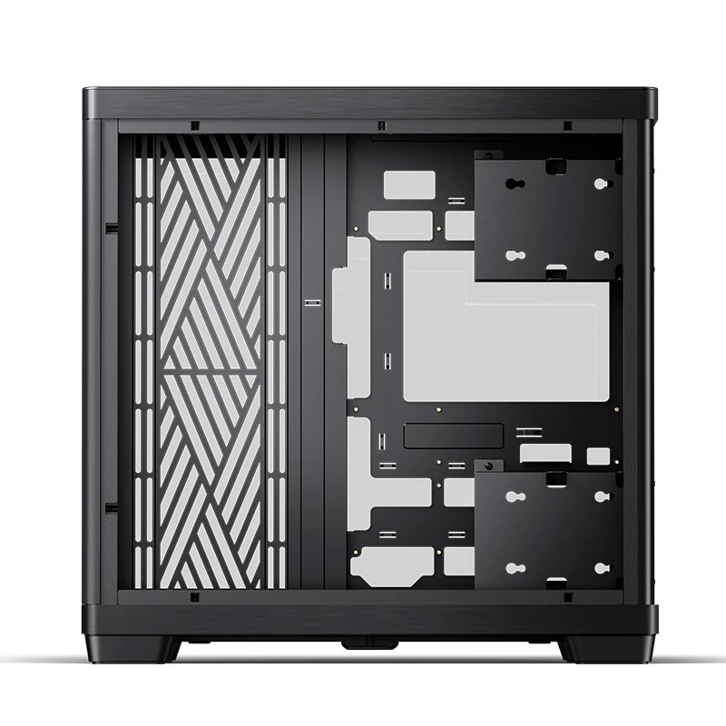 Kućište za računalo JONSBO TK-4 Midi-Tower ATX (kaljeno staklo, crna boja)-0
