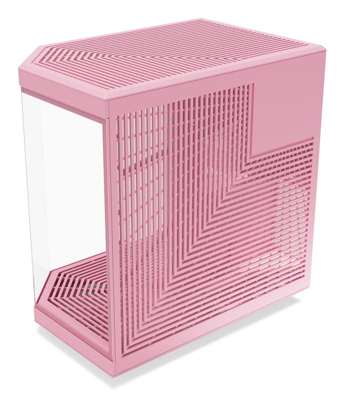 Kućište za računalo HYTE Y70 Touch Midi Tower (Strawberry Milk)-0