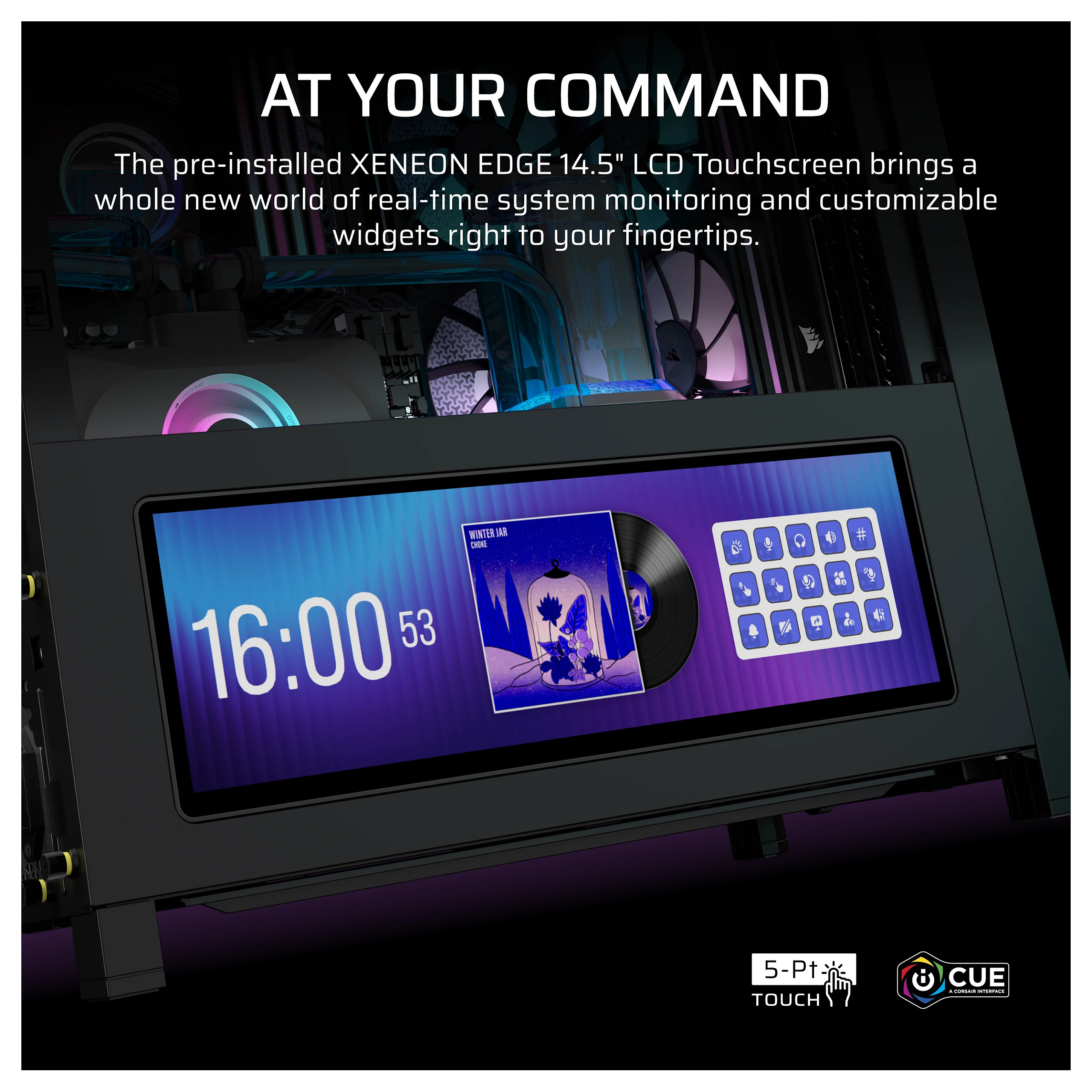 Nadogradni kit CORSAIR iCUE LINK LCD Screen Module za 4000D/5000D seriju-3