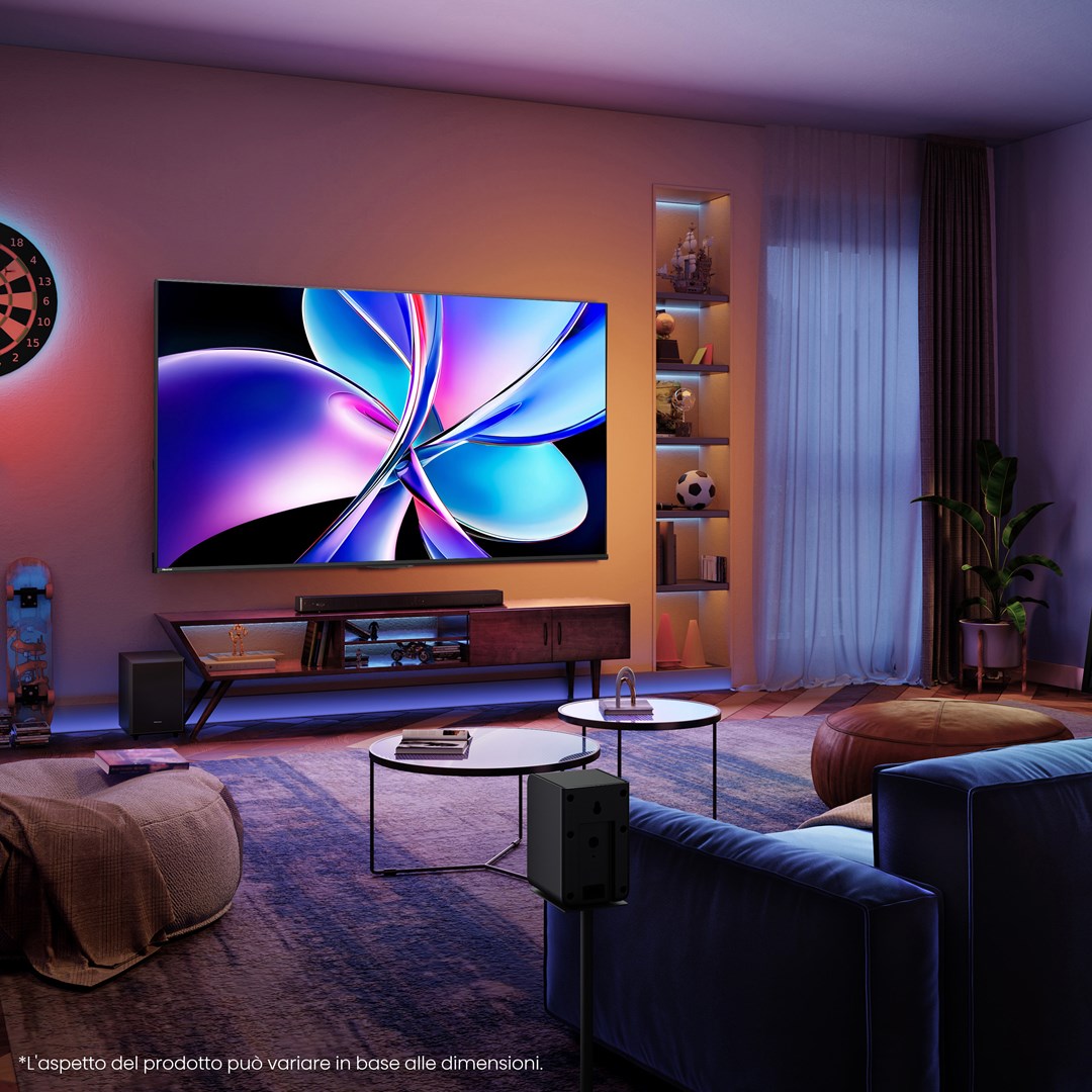 TV HISENSE 43E7Q PRO 43" (QLED, 109 cm, 4K UHD, VIDAA, Dolby Vision, crna boja)-1
