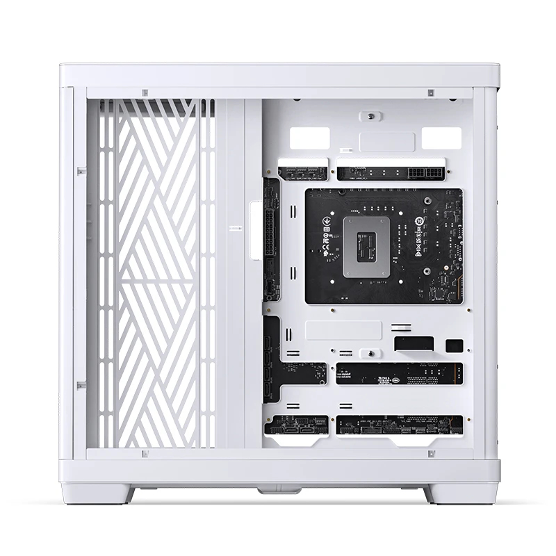 Kućište za računalo JONSBO TK-4 Midi-Tower ATX, kaljeno staklo, bijela boja-15
