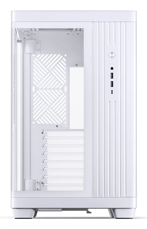 Kućište za računalo JONSBO TK-4 Midi-Tower ATX, kaljeno staklo, bijela boja-6