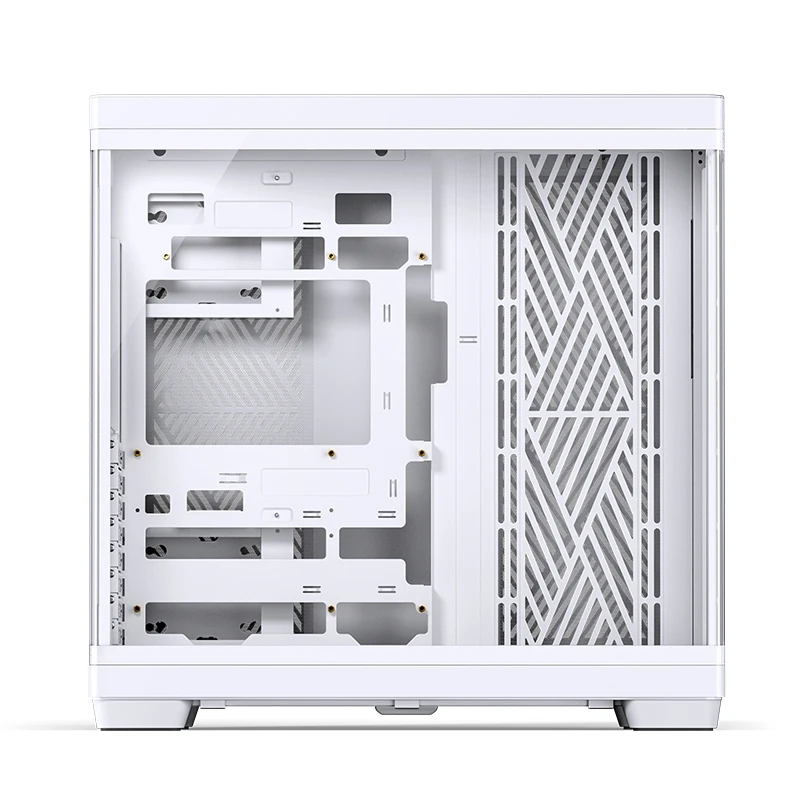 Kućište za računalo JONSBO TK-4 Midi-Tower ATX, kaljeno staklo, bijela boja-10