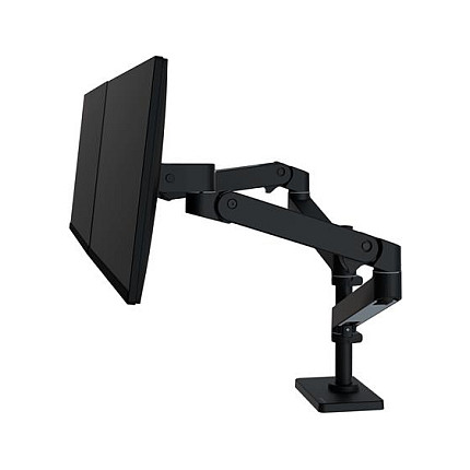 Ergotron LX Pro 45-690-292 stolni nosač za monitor, crni-2