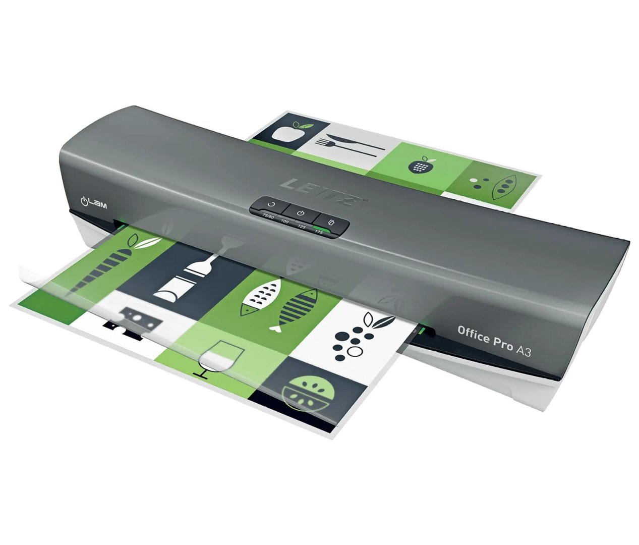 Leitz iLAM Office Pro A3 Silver Laminator-5