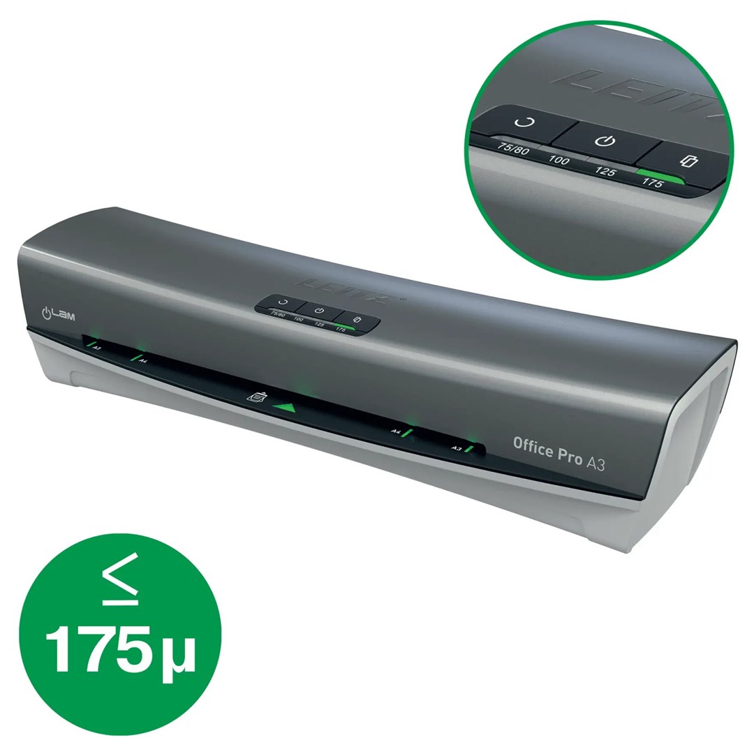 Leitz iLAM Office Pro A3 Silver Laminator-4