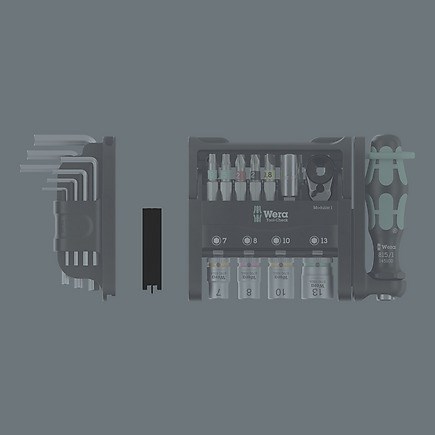 Wera 05049025001 mechanics tool set 50 tools-0