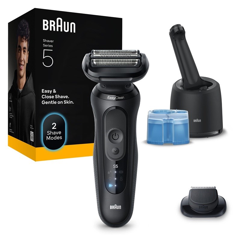 Brijaći aparat BRAUN Series 5 52-N7200cc Wet & Dry s Clean&Charge stanicom, crna boja-0