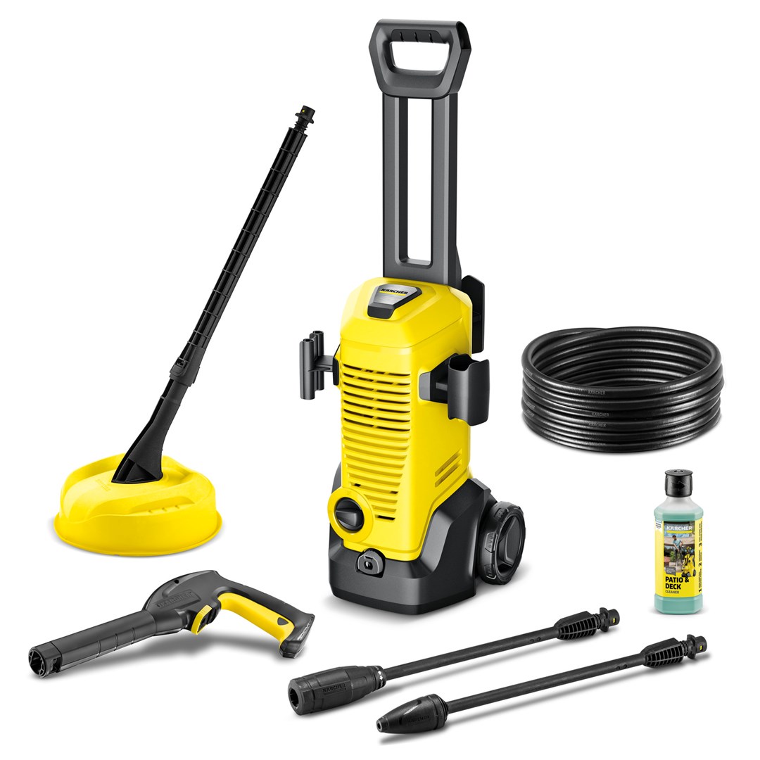 Kärcher K 3 Home pressure washer 380 l/h 1600 W (1.676-354.0) Black, Yellow-0