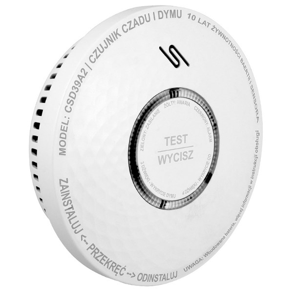 Detektor ugljičnog monoksida i dima EURA CSD-39A2