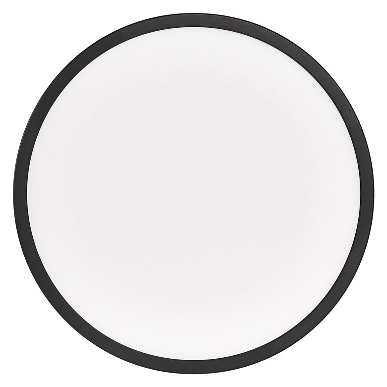 Stropna LED svjetiljka LEDVANCE ORBIS ULTRA SLIM 24W 3000K (400 mm, Click-DIM), crna boja-0