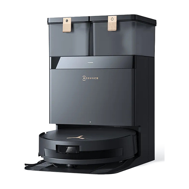 Robotski usisavač ECOVACS Deebot T50 Max Pro crna boja-0