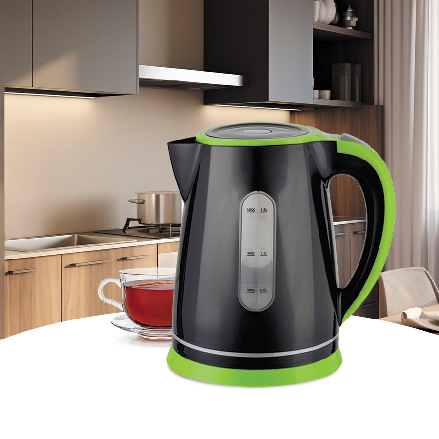 Kuhalo za vodu MAESTRO MR-058 (1.8 L, crna boja)-2