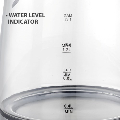 Kuhalo za vodu MAESTRO MR-062, 1.2 L, stakleno-2