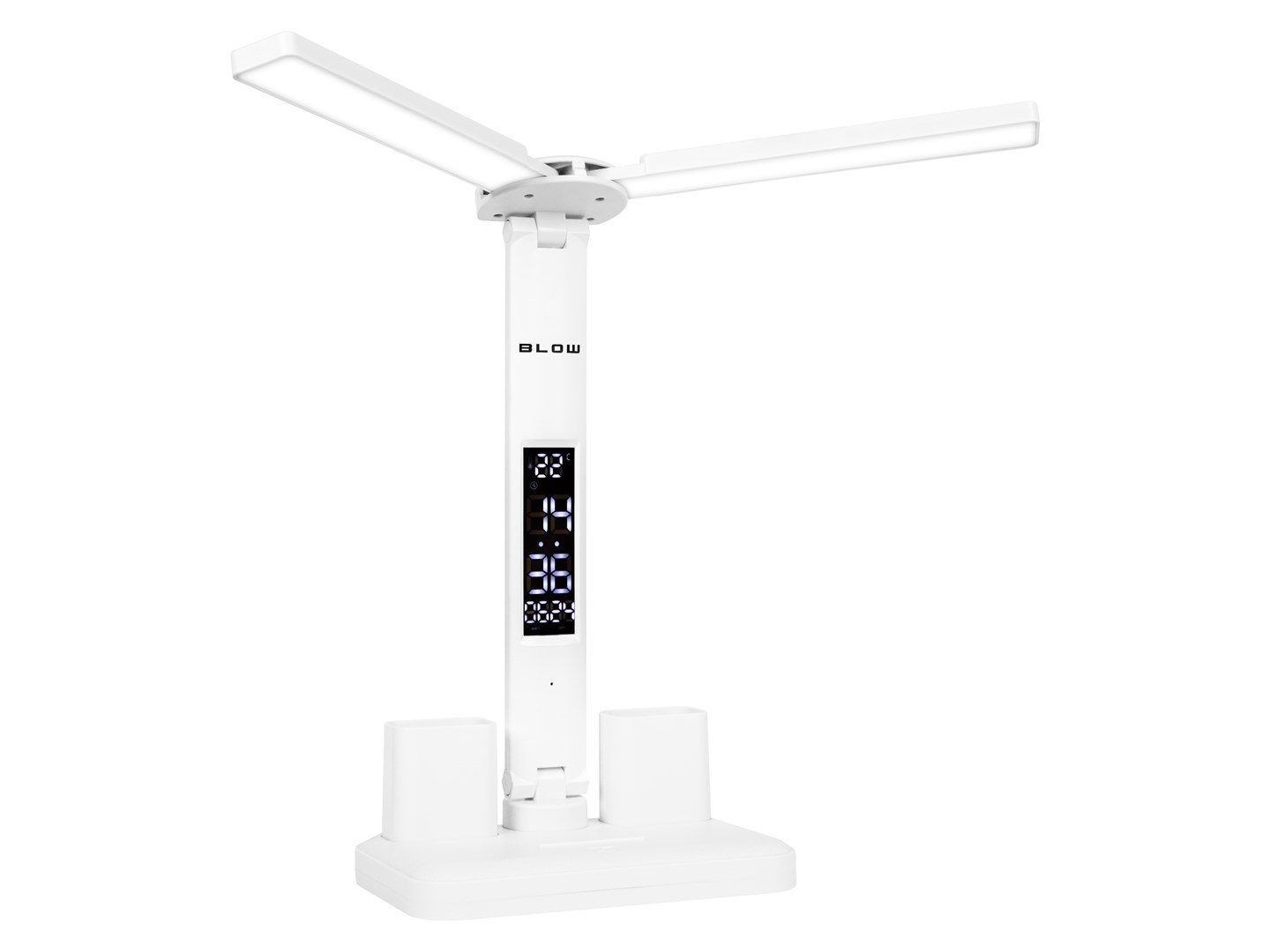 LB-24 LED desk lamp with clock-0