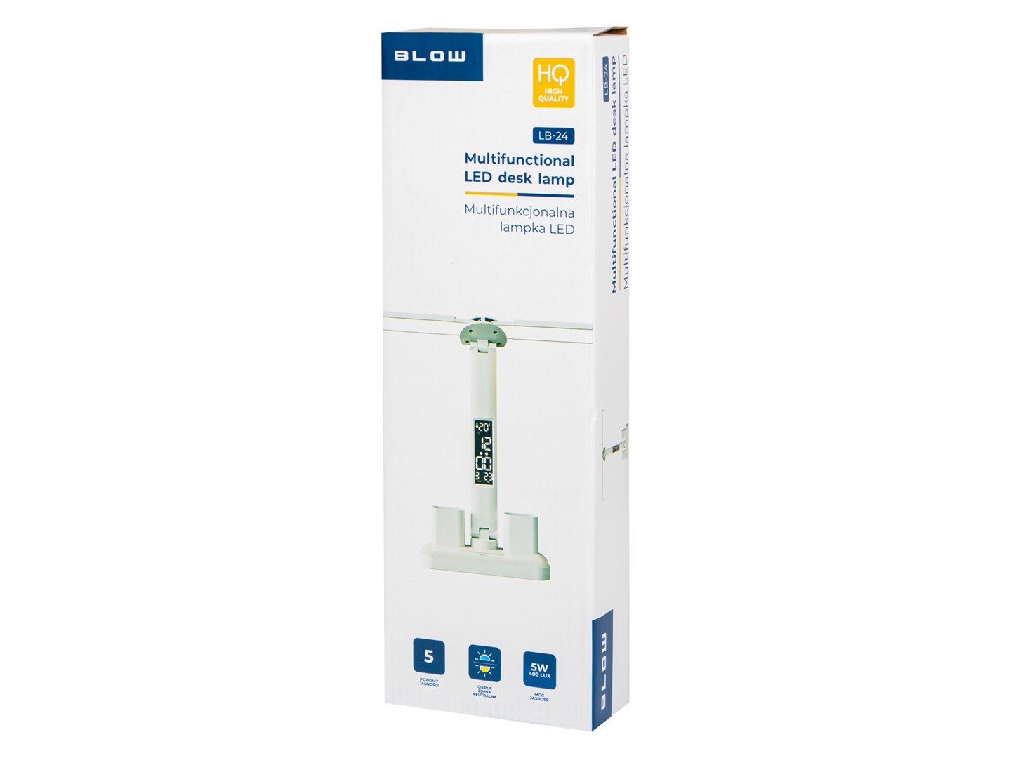 LB-24 LED desk lamp with clock-4