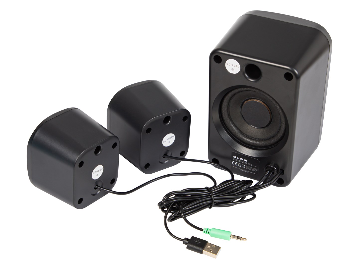 2.1 computer gaming speakers with subwoofer-2