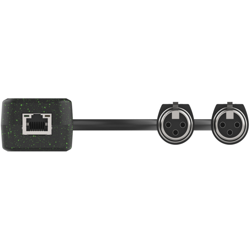 Turtle AV 2CH Analog XLR Input Dante Adapter-1