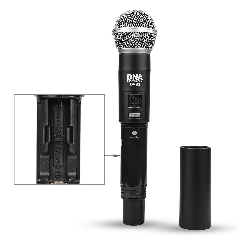 Bežični mikrofonski sustav DNA PROFESSIONAL DVS2 (2 ručna mikrofona, 560-590 MHz)-2