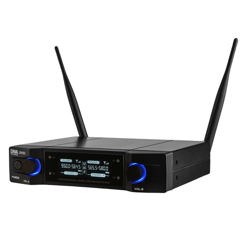 Bežični mikrofonski sustav DNA PROFESSIONAL DVS2 (2 ručna mikrofona, 560-590 MHz)-1
